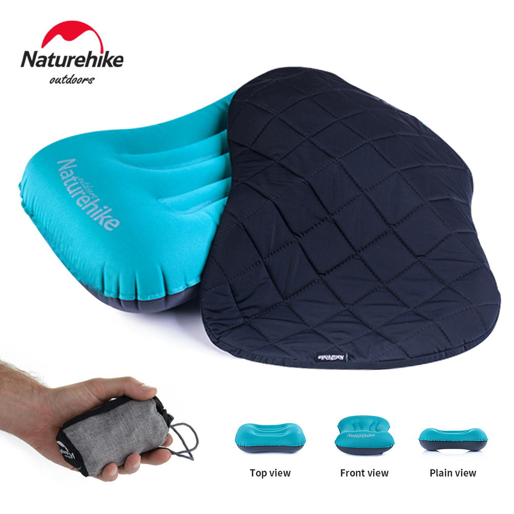 Travel Pillow Inflatable - Naturehike travesseiros infláveis ultraleve travesseiro de