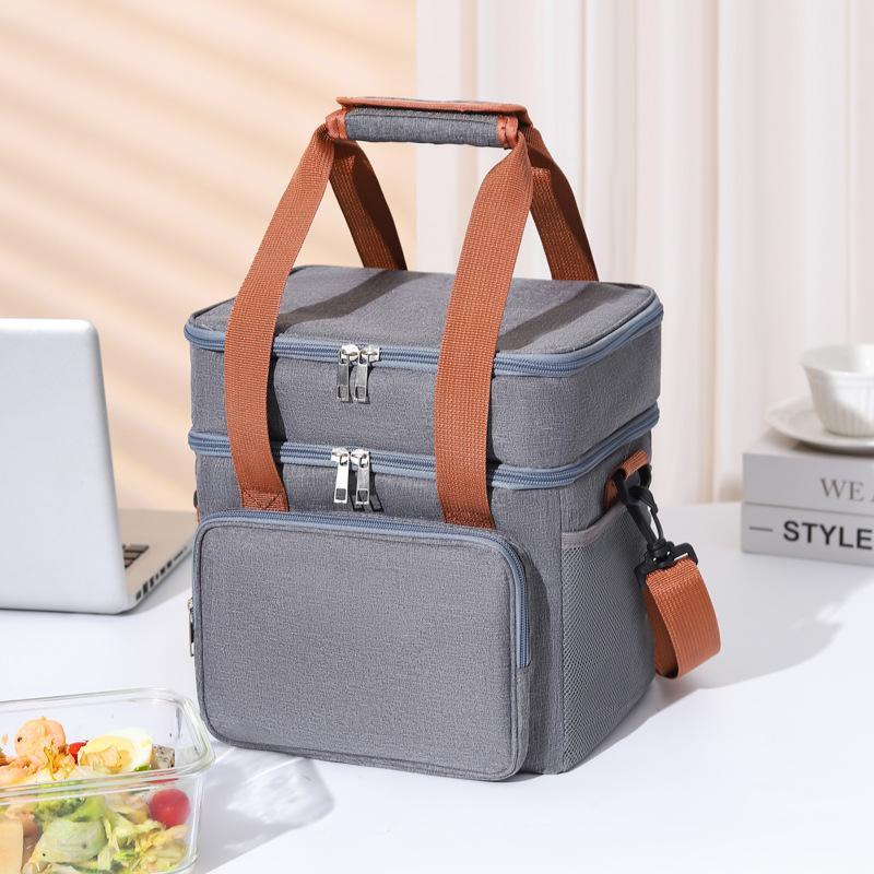 Travel Accessories Officeworks - Bolsa Térmica para Almoço Portátil, Isolada,
