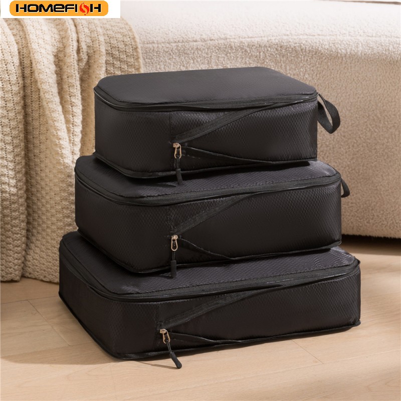 Travel Accessories Organiser - Conjunto de 3 Peças de Bolsa