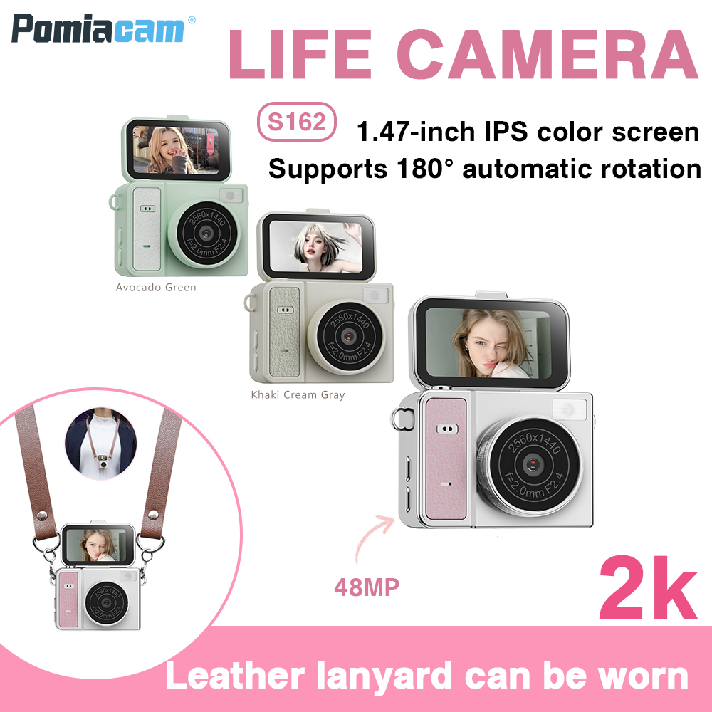 Travel Video Accessories - Câmera MINI S162 Vlog 2K HD