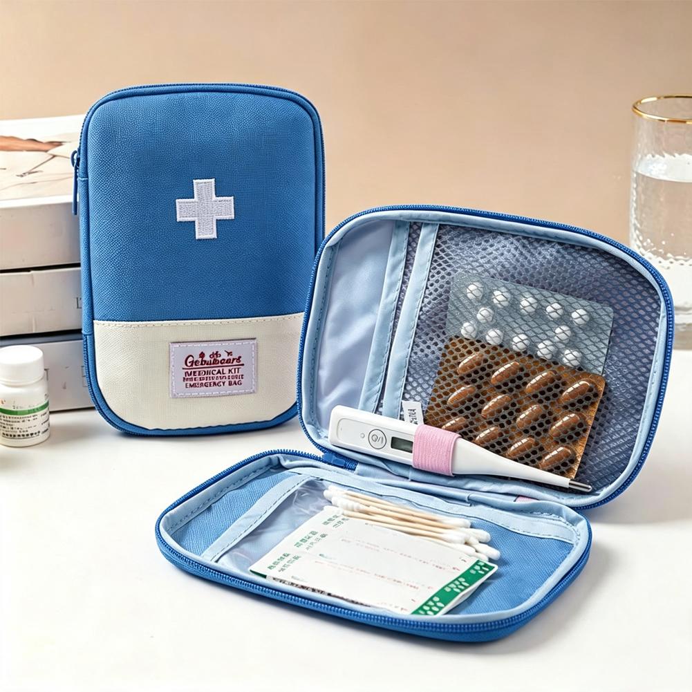 Travel Packing Accessories - Bolsa de Primeiros Socorros Portátil de