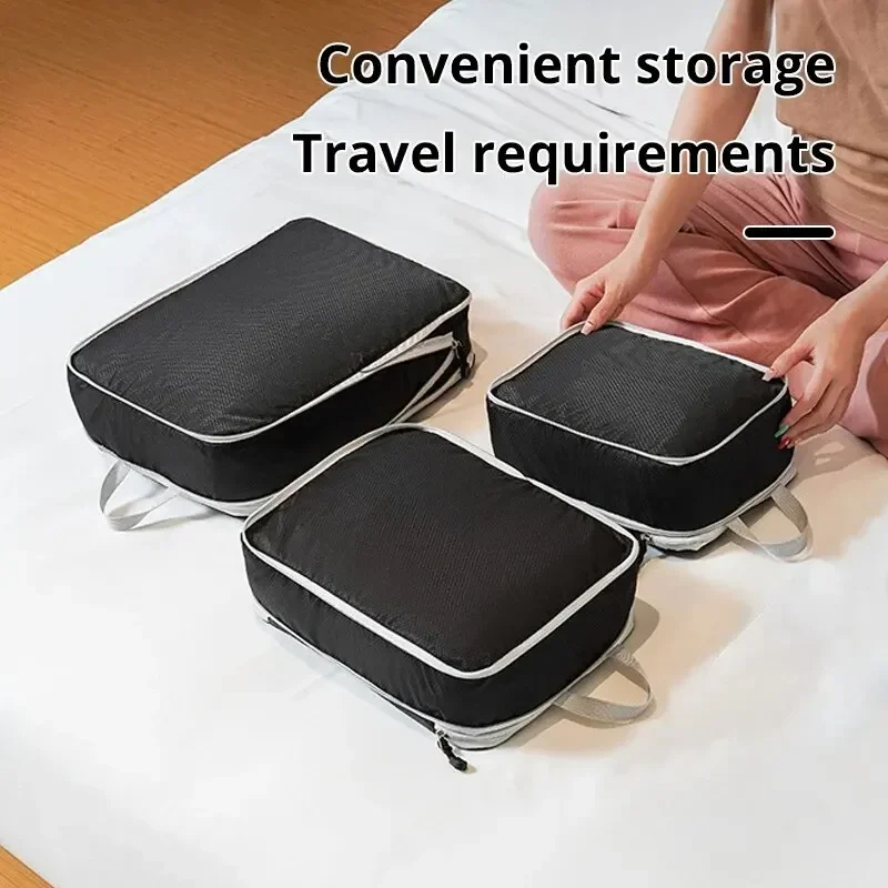Travel Accessories Organiser - Kit 3 Peças: Sacos Organizadores de