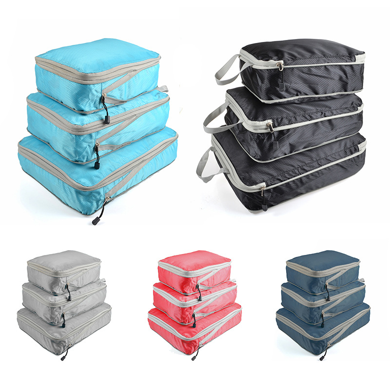 Travel Accessories Organiser - Cubos de embalagem dobráveis e compressíveis,