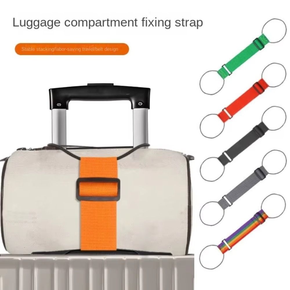 Travel Accessories Luggage Straps - Cinta Elástica Ajustável para Bagagem, Cinto