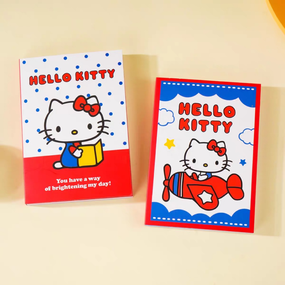 Travel Journal Accessories - 100 Peças Genuínas Sanrio Hello Kitty