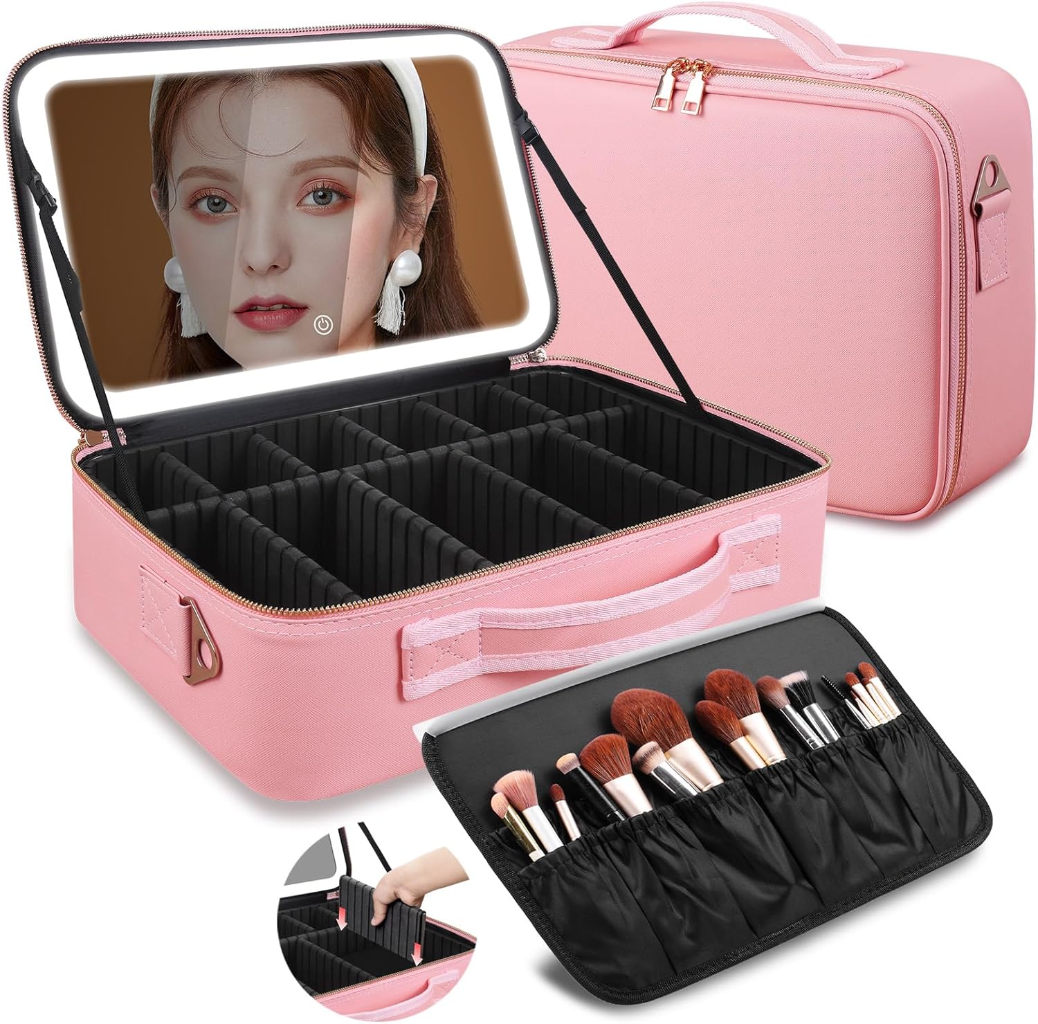 Travel Packing Accessories - Bolsa de Maquiagem de Grande Capacidade