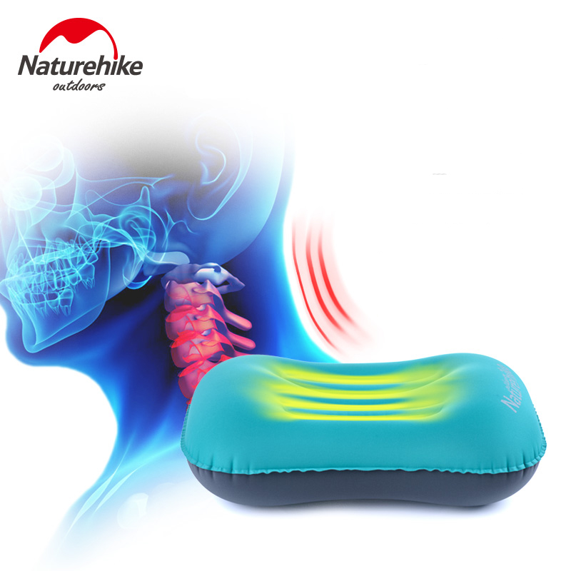 Naturehike travesseiros infláv - Travel Pillow Inflatable avaliação e preço