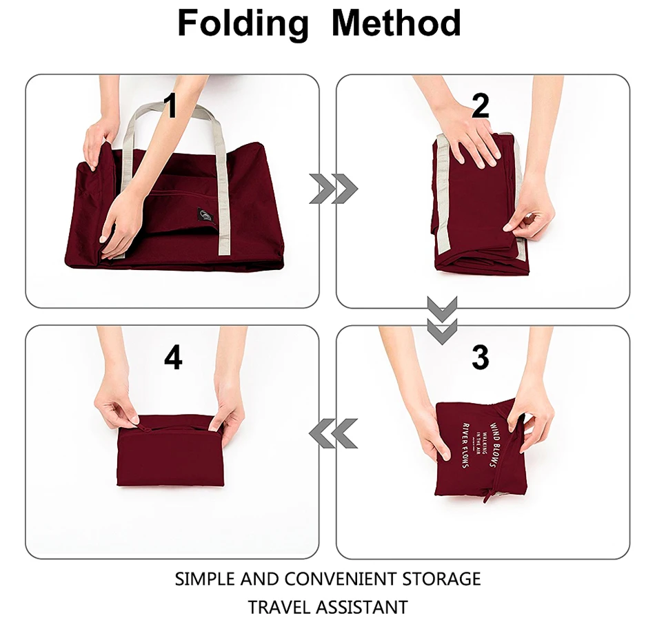 Dobrável Bagagem Roupas de Arm - Travel Accessories Organiser avaliação e preço