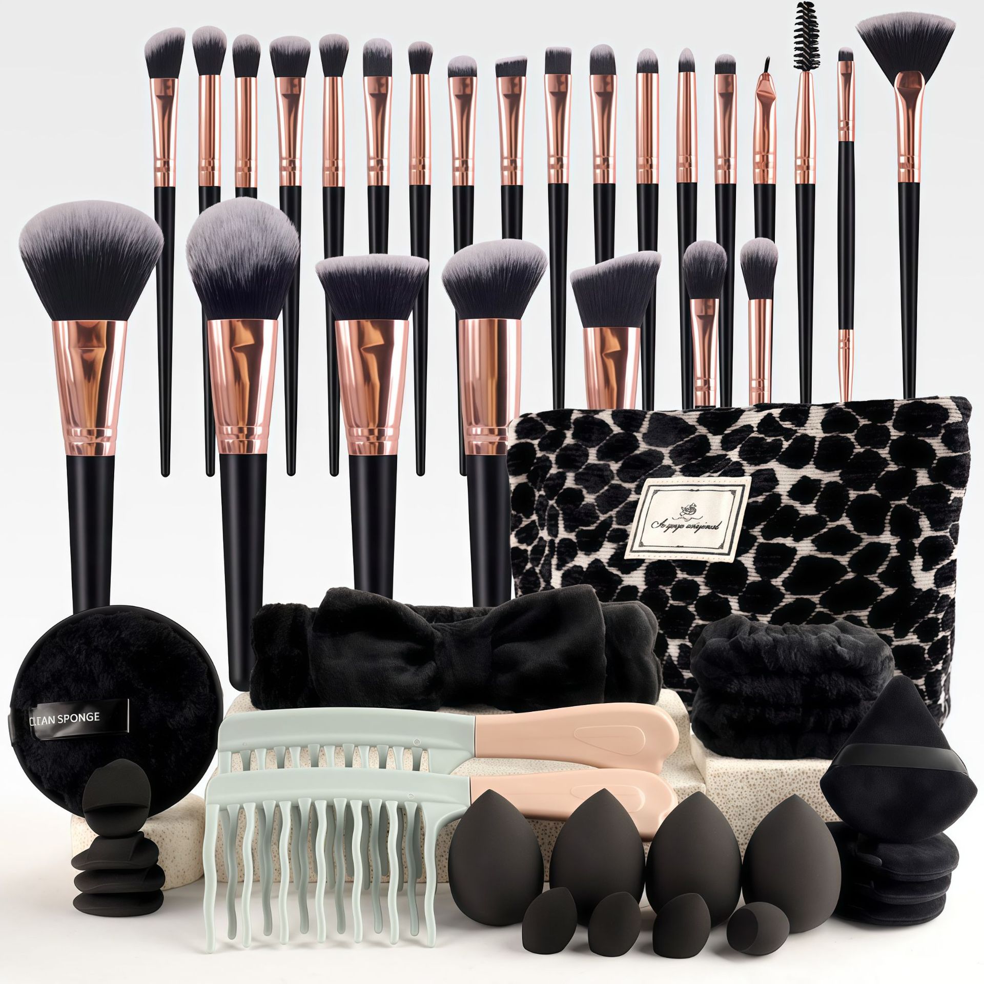 Conjunto de Pincéis de Maquiag - Travel Accessories And Bags avaliação e preço