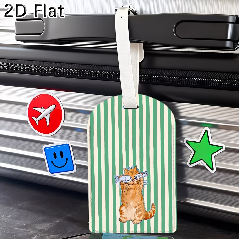 Etiqueta de Bagagem com Gato F - Travel Accessories Luggage Straps avaliação e preço