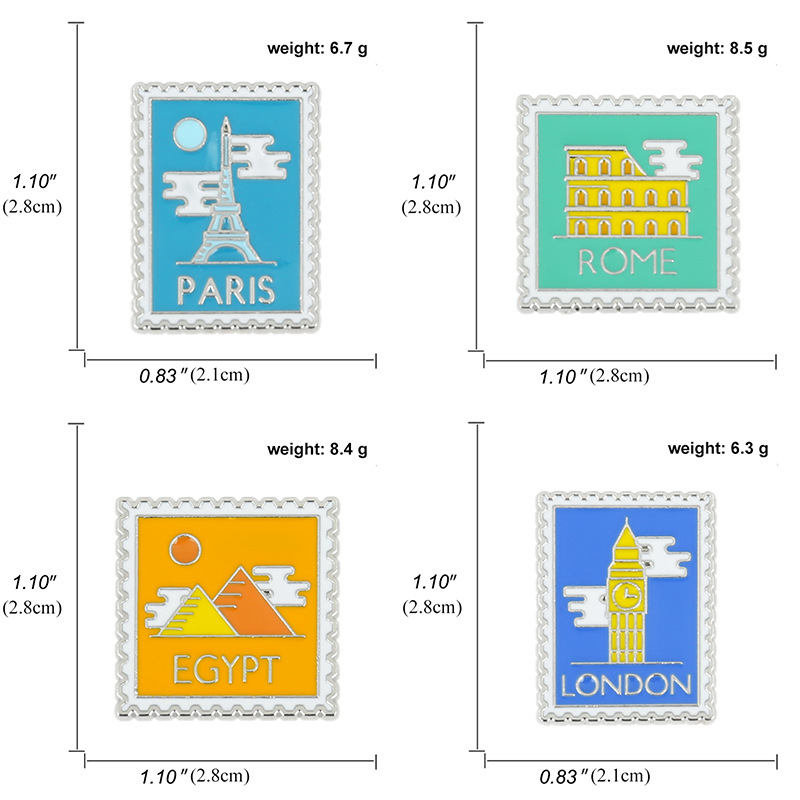 LONDRES POLYPT-Postage Stamp M - Travel Accessories London avaliação e preço