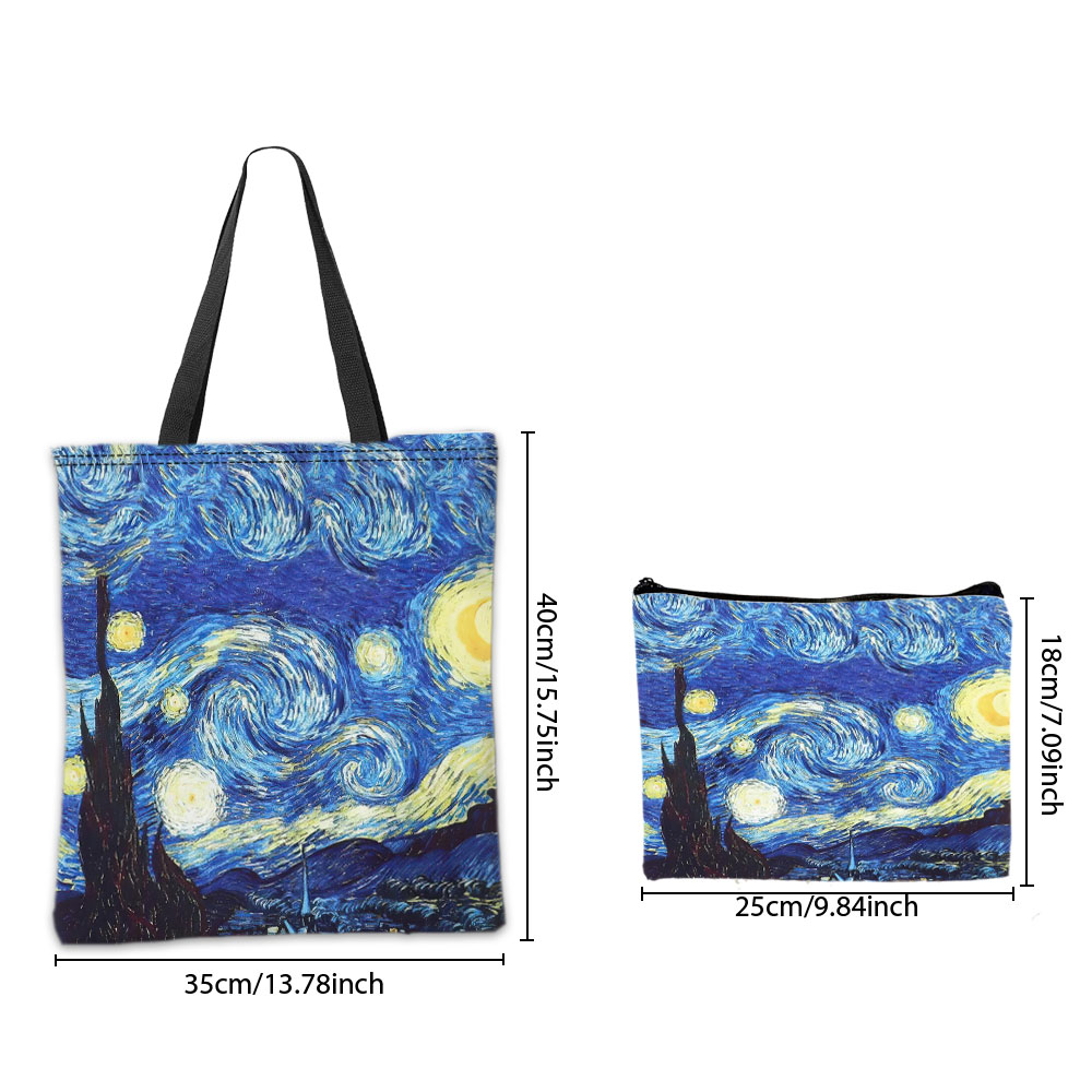 Van gogh série sacola cosmétic - Travel Packing Accessories avaliação e preço