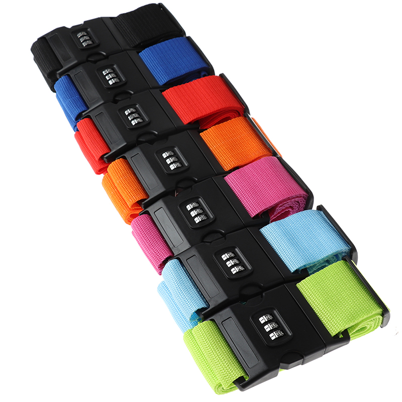 2m arco-íris senha bloqueio em - Travel Accessories Luggage Straps avaliação e preço