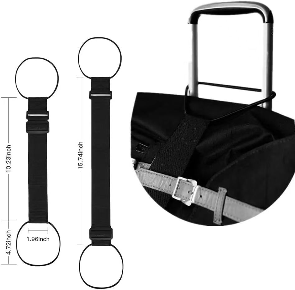 Cinta Ajustável para Bagagem:  - Travel Accessories Luggage Straps avaliação e preço