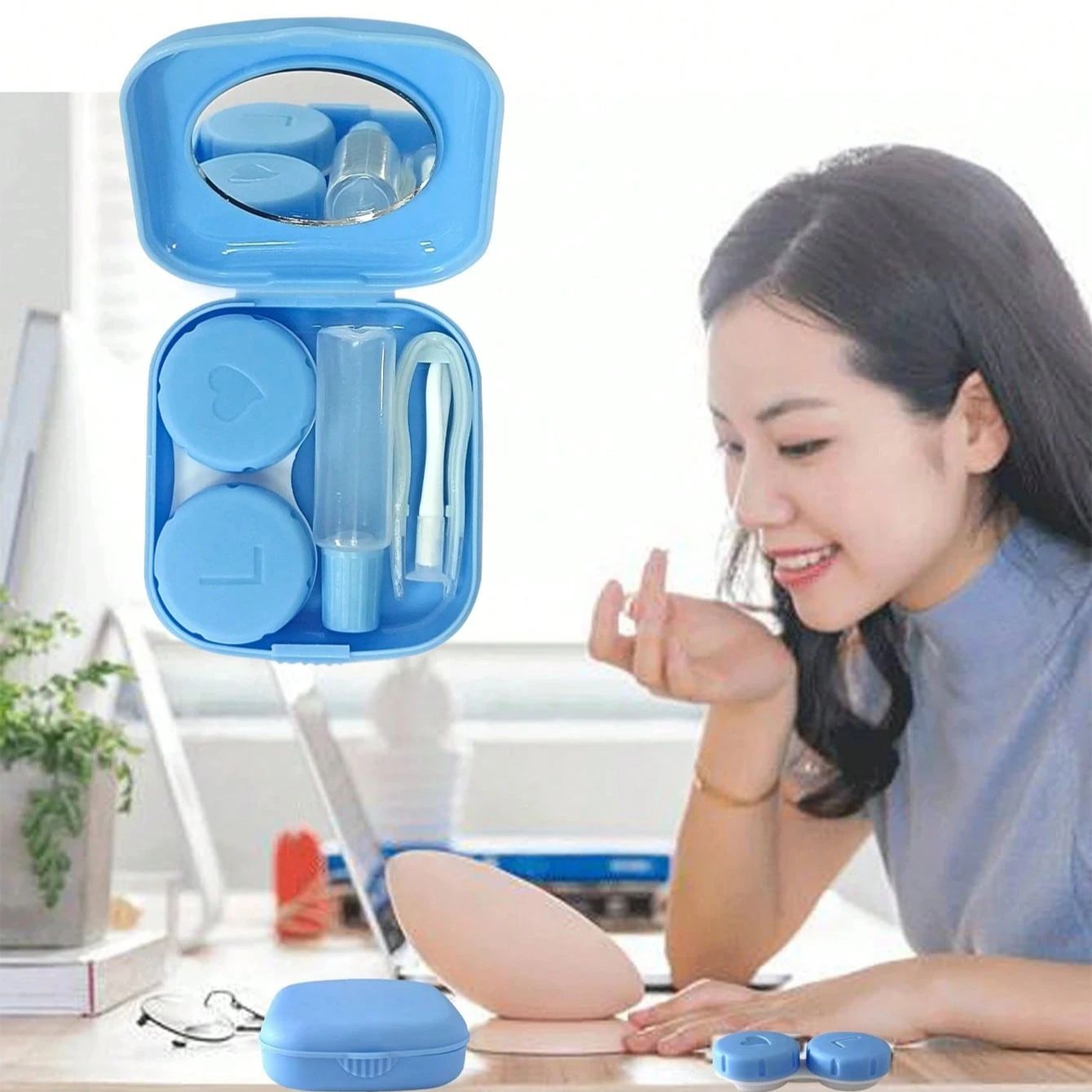 Mini estojo para lentes de con - Travel Video Accessories avaliação e preço