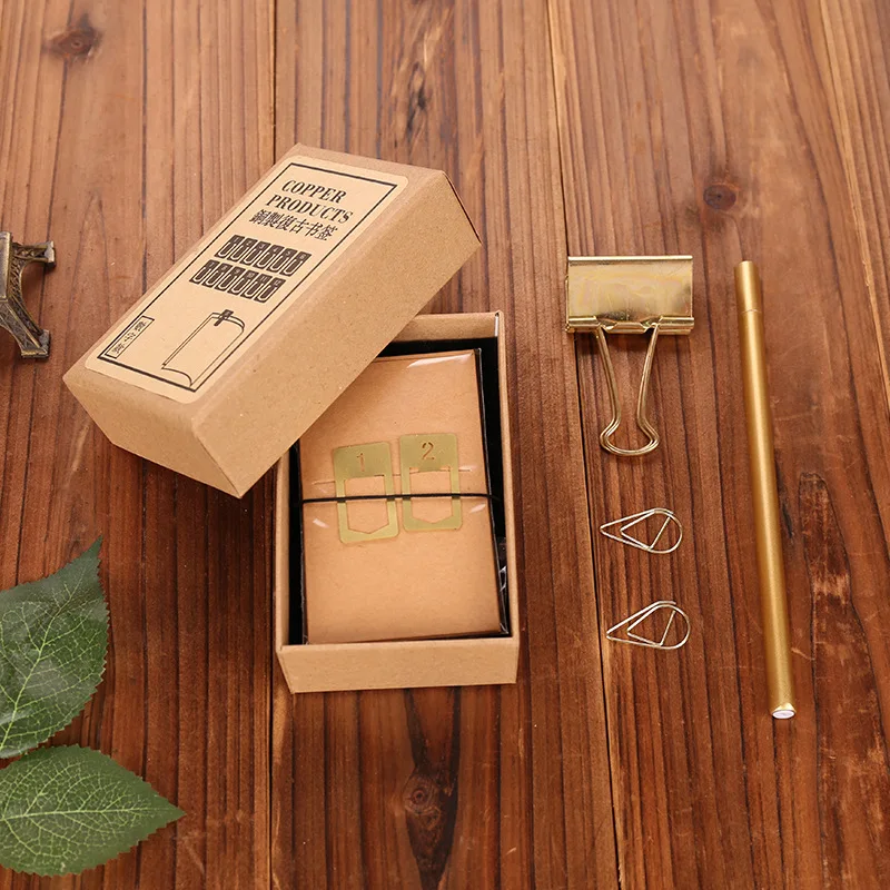 12 Marcadores de Página de Cob - Travel Journal Accessories avaliação e preço