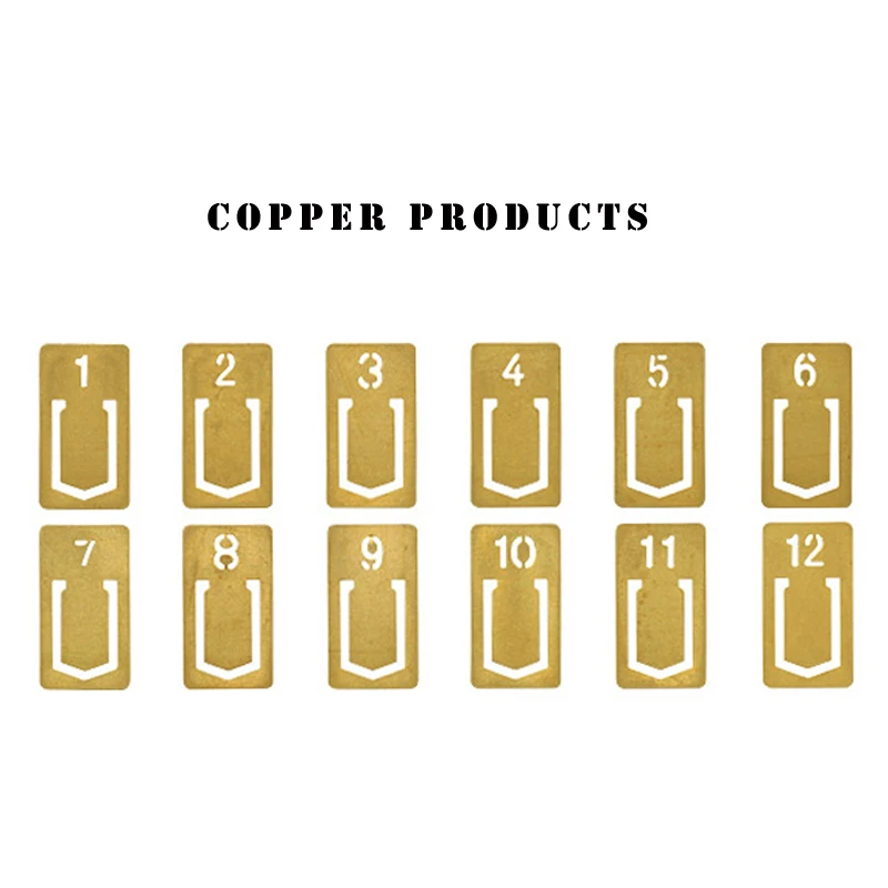 12 Marcadores de Página de Cob - Travel Journal Accessories avaliação e preço