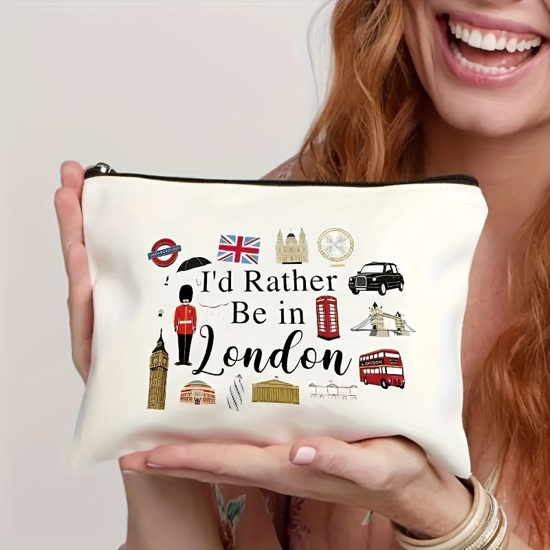 Bolsa cosmética com estampa de - Travel Accessories London avaliação e preço