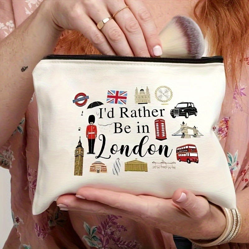 Bolsa cosmética com estampa de - Travel Accessories London avaliação e preço