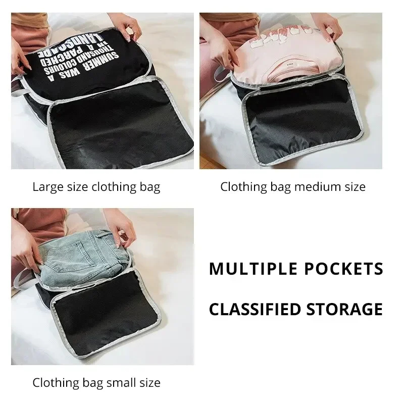 Kit 3 Peças: Sacos Organizador - Travel Accessories Organiser avaliação e preço