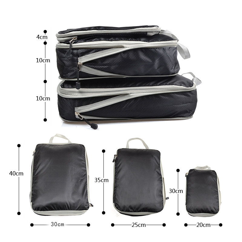 Cubos de embalagem dobráveis e - Travel Accessories Organiser avaliação e preço