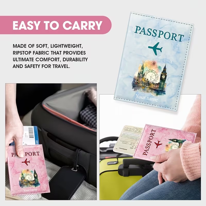 Porta-passaporte Personalizado - Travel Accessories London avaliação e preço
