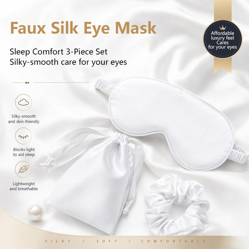 Máscara de Olhos de Seda (3 Pe - Travel Packing Accessories avaliação e preço