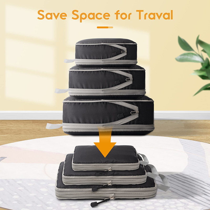 Cubos de embalagem compressíve - Travel Accessories Organiser avaliação e preço