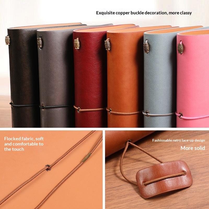 Caderno Vintage de Couro PU Re - Travel Journal Accessories avaliação e preço