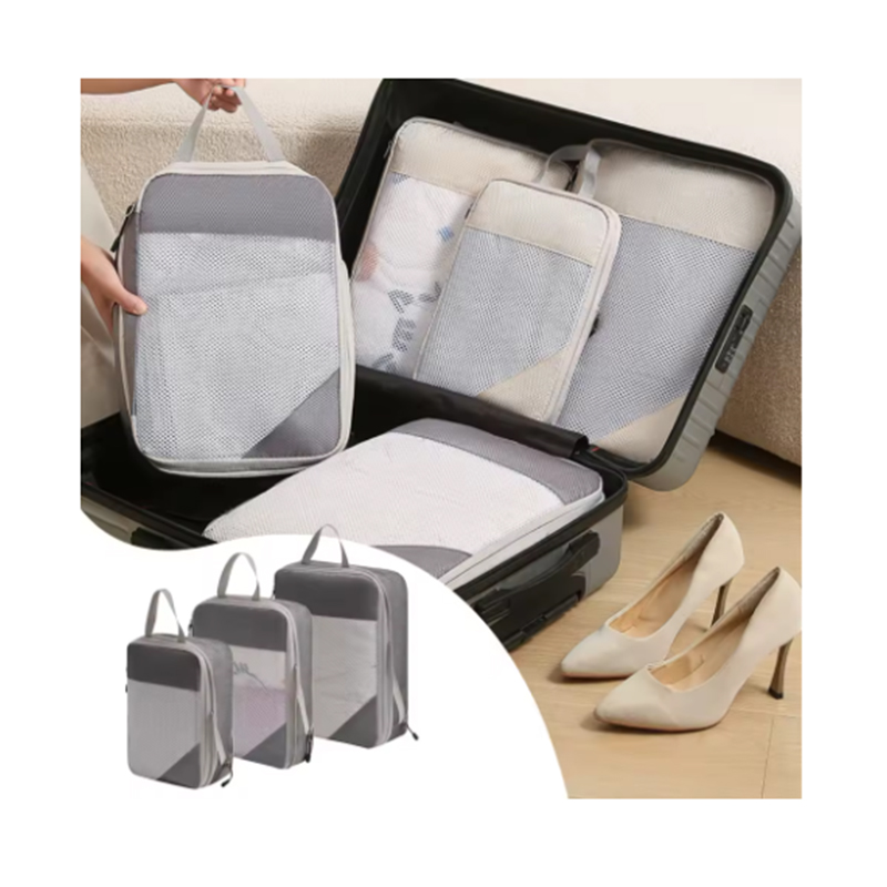 Conjunto de 3 sacos de armazen - Travel Accessories Organiser avaliação e preço