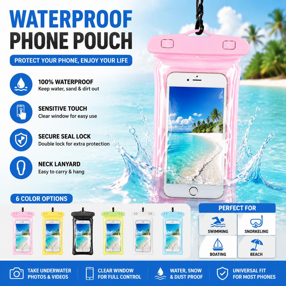 Capa de Telefone à Prova d'Águ - Travel Accessories And Bags avaliação e preço