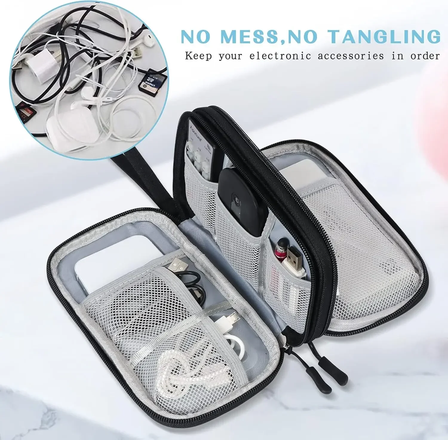 Bolsa de Viagem para Cabos, Es - Travel Accessories And Bags avaliação e preço