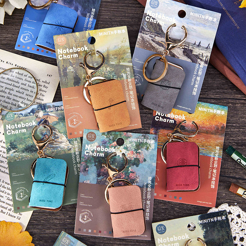 Mr. Paper 2 peças de chaveiro  - Travel Journal Accessories avaliação e preço