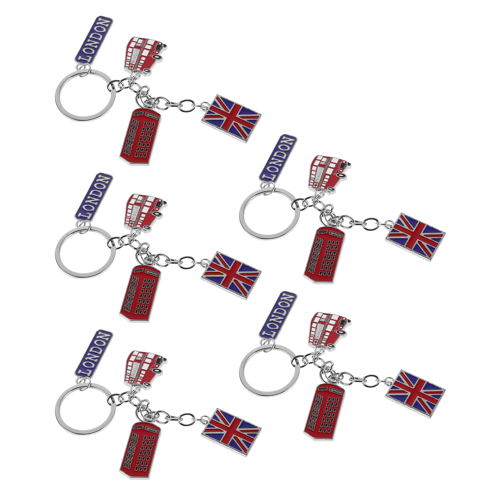 5 Chaveiros com a Bandeira do  - Travel Accessories London avaliação e preço