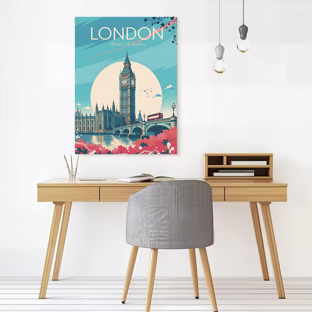 Pôster de lona para viagem a L - Travel Accessories London avaliação e preço