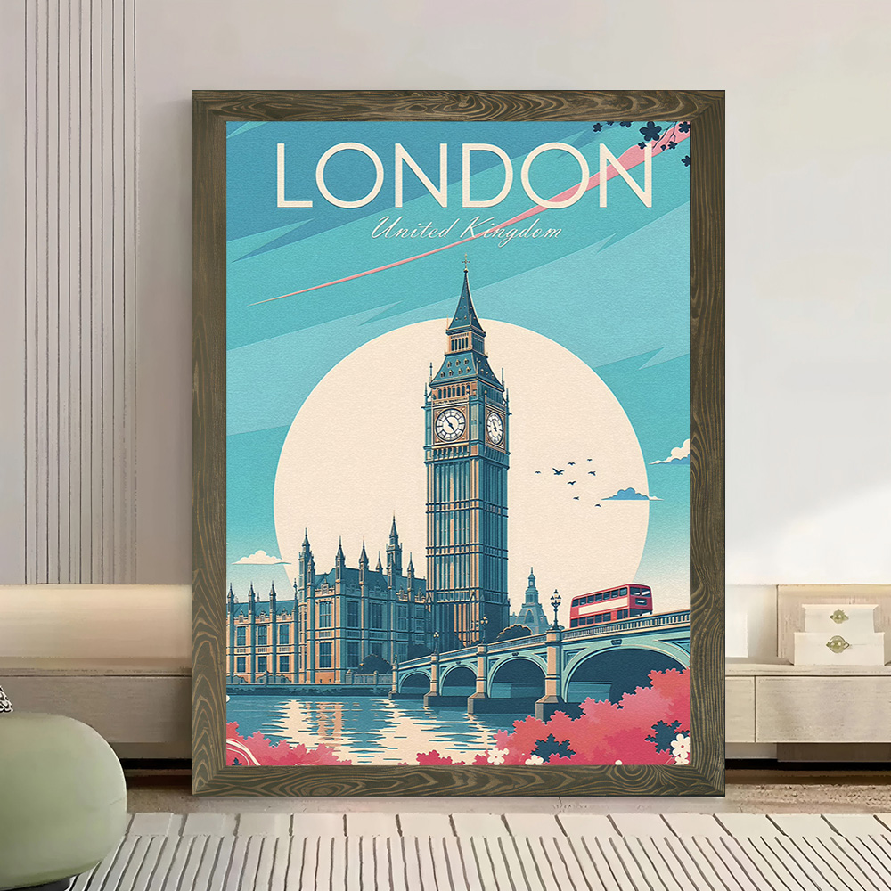 Pôster de lona para viagem a L - Travel Accessories London avaliação e preço
