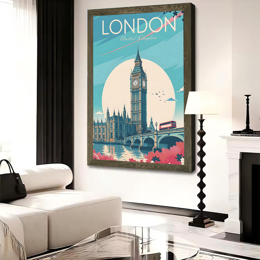 Pôster de lona para viagem a L - Travel Accessories London avaliação e preço
