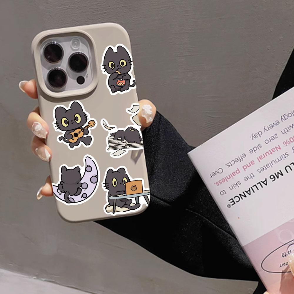 50 pçs gato impertinente adesi - Sticker Luggage Decorative avaliação e preço