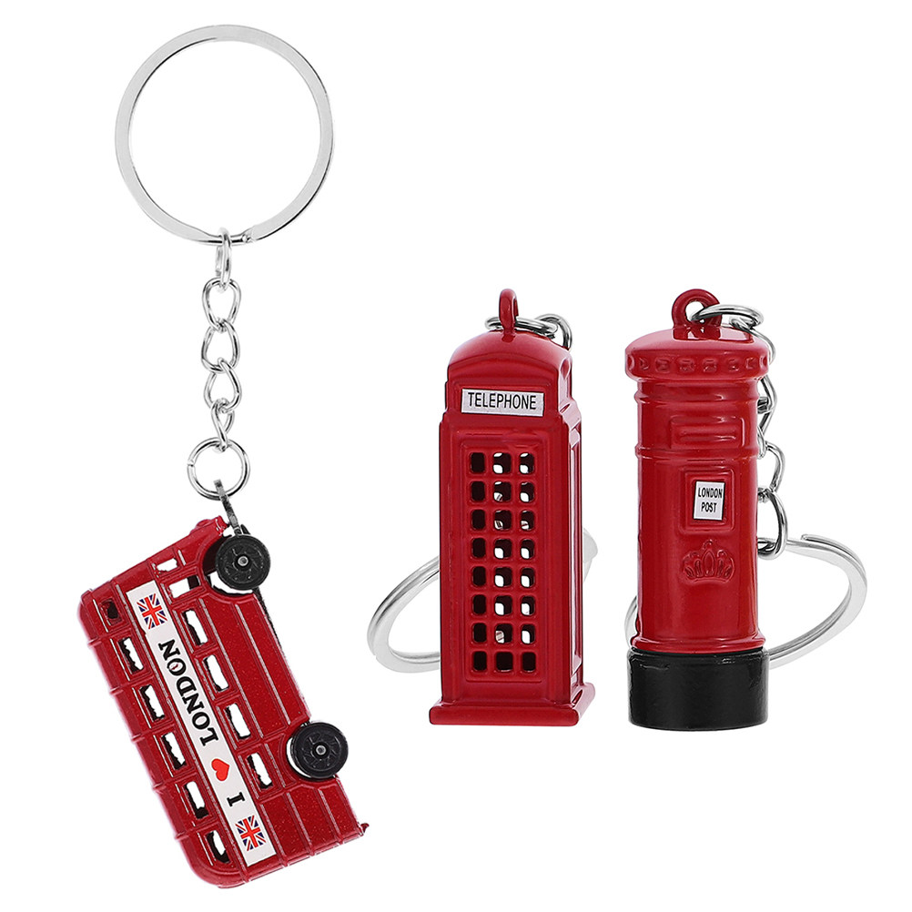Conjunto de 3 Chaveiros de Sou - Travel Accessories London avaliação e preço