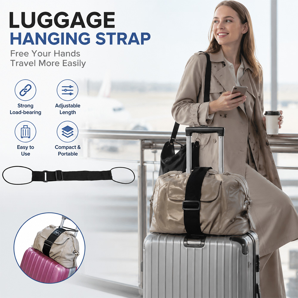 Cinta Elástica Versátil para B - Travel Accessories Luggage Straps avaliação e preço