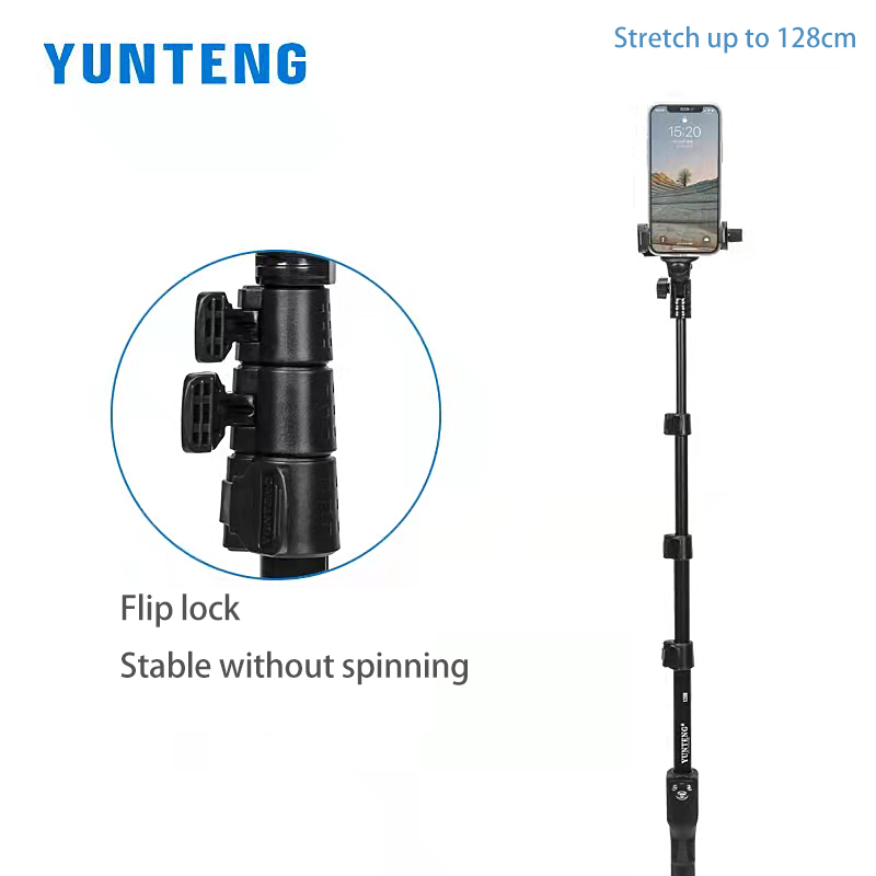 YUNTENG 1288 Bastões de selfie - Travel Video Accessories avaliação e preço