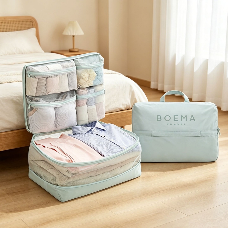 Cubos de Compressão para Embal - Travel Accessories Organiser avaliação e preço