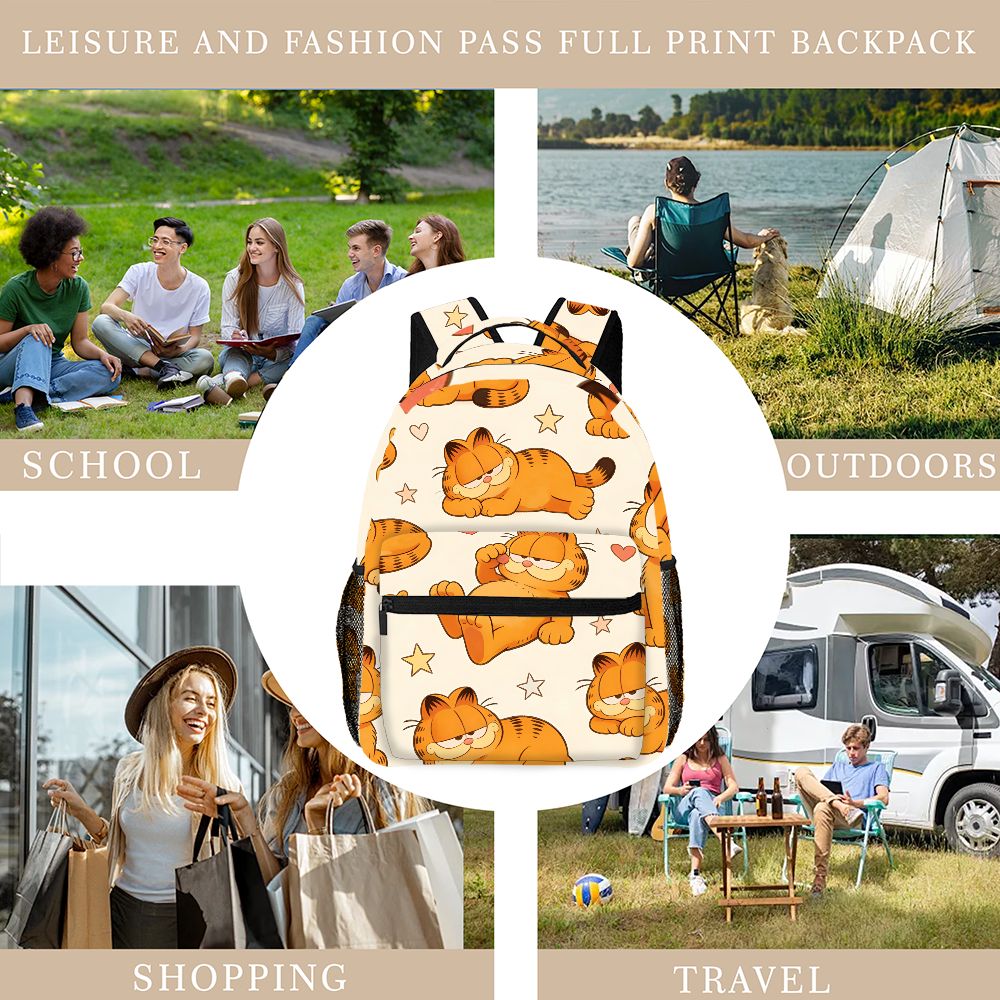 Mochila engraçada do Garfield  - Travel Packing Accessories avaliação e preço