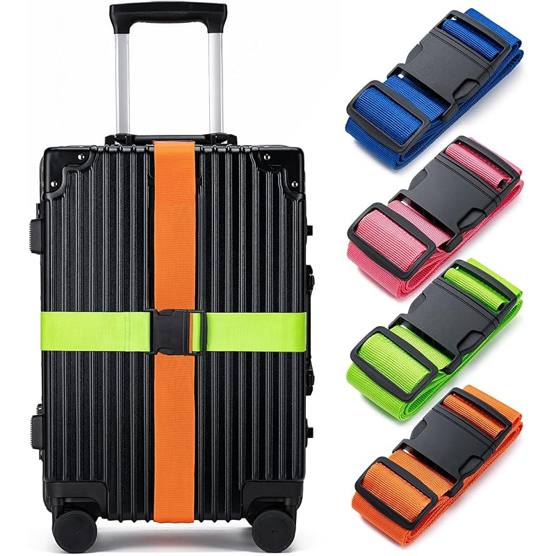 Conjunto de 4 Cintas para Baga - Travel Accessories Luggage Straps avaliação e preço