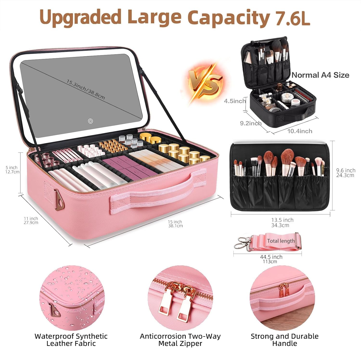 Bolsa de Maquiagem de Grande C - Travel Packing Accessories avaliação e preço