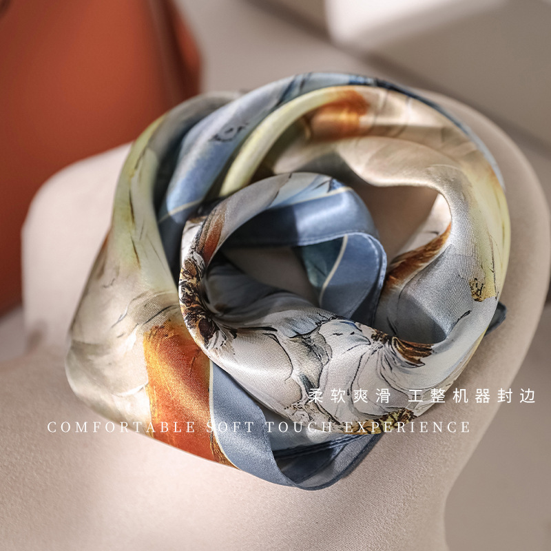 Lenço de Seda 100% Pura, Faixa - Travel Accessories Present avaliação e preço